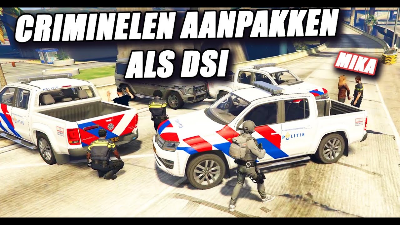 Criminele Aanpakken | Politie DSI Dienst | Future RP - YouTube