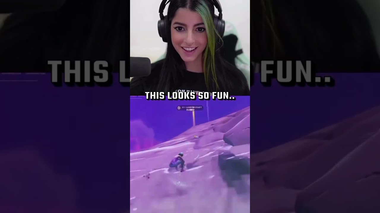 have you tried this yet!🤪🖤 #egirl #fortnite #reaction #fyp