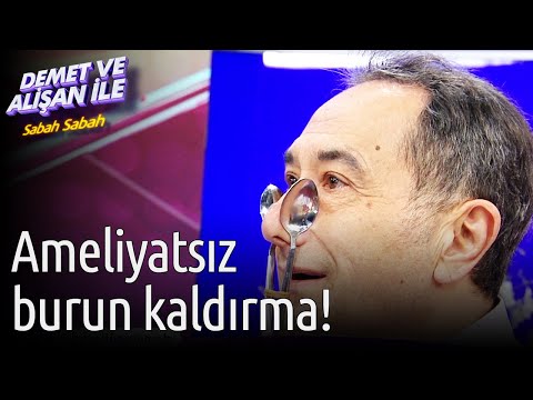 Demet ve Alişan ile Sabah Sabah | Ameliyatsız Burun Kaldırma!