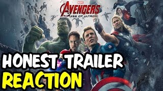 Nerds REACT to HONEST TRAILERS AVENGERS AGE OF ULTRON