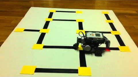 LEGO Mindstorms Maze Solving Robot
