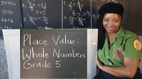 PEP Maths: Place Value. Whole Numbers. Grade 5 Mathematics. Primary Exit Profile