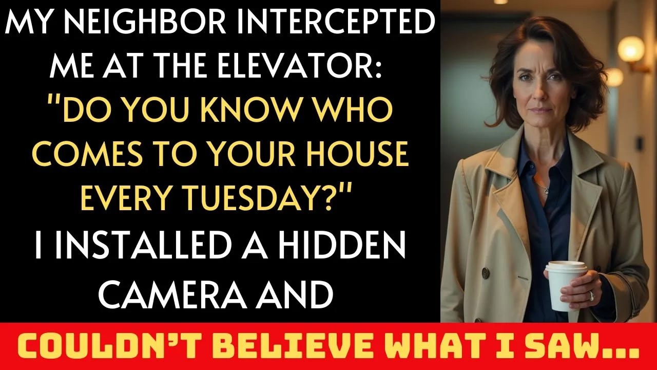 My Neighbor Intercepted Me At The Elevator： ＂Do You Know Who Comes To Your House Every Tuesday？＂