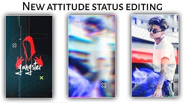 New kinemaster attitude status editing | kinemaster video editing | attitude status kaise banaye