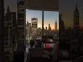 Under the calm sky, looking at the beautiful city view, he doesn't want to write code🖥️✅. #coding
