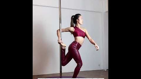 Elbow Hook Split - Pole Dance Tutorial
