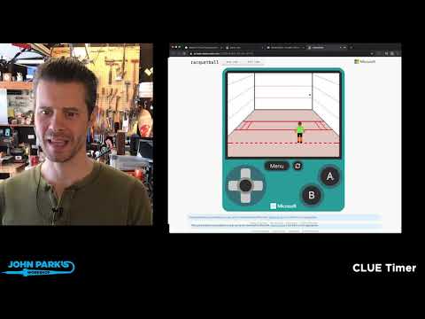 MakeCode Arcade Game of the Week: Racquetball @adafruit @johnedgarpark #adafruit @MSMakeCode