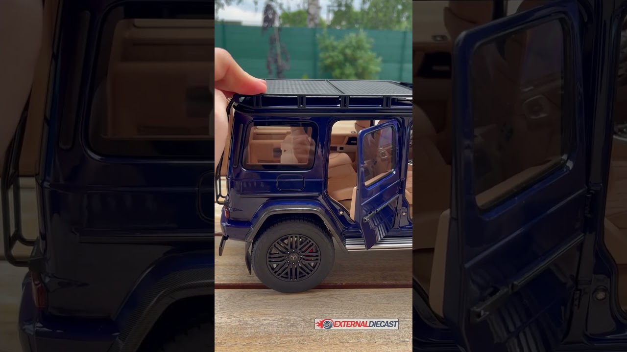 Outside shoot of Mercedes-Benz G-class by NZG