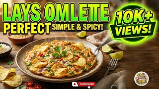The Best 3-Minute Midnight Snack? Testing the Viral Lays Bag Omelette! 🔥 #lays #trending 