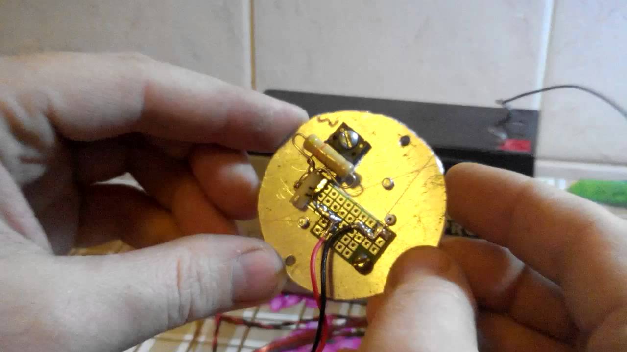 10W светодиод со стабилизатором тока на LM317