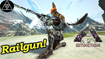 ARK Extinction #55 [deutsch] ► Volle Deckung - Tek Railgun!