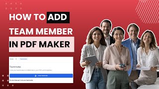 How to Add Team Members in PDF Maker | Assign Roles & Manage Template Access Net Worth