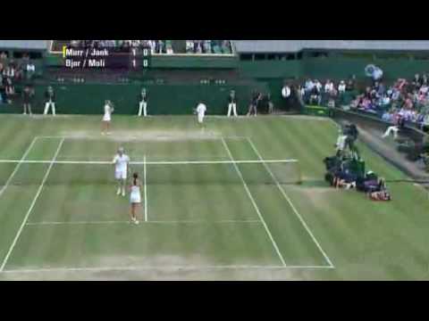 murray/jankovic vs bjorkman/molik - wimb 07 mixed F