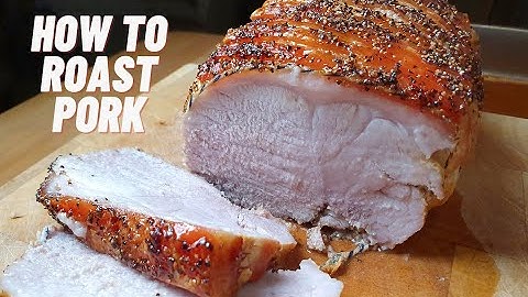 Varkensvlees braden | Varkenspoot zonder bot | Varkensvlees met knapperig vel