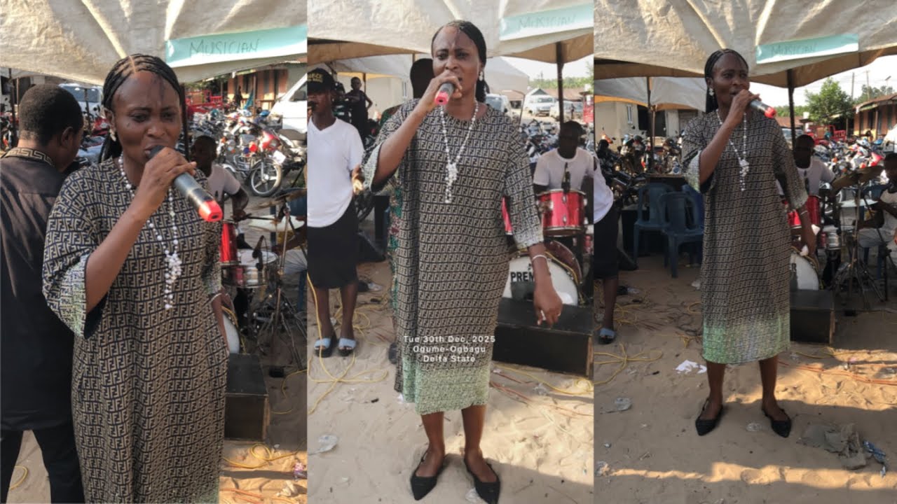 SIS. ADAEZE FESTUS GOSPEL MUSIC BAND IN OGUME-OGBAGU DELTA STATE 