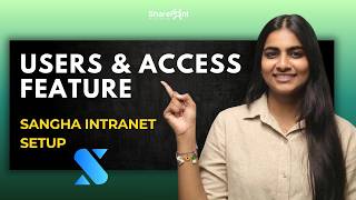 How to Add Users &amp; Manage Access in Sangha Intranet | SharePoint Designs