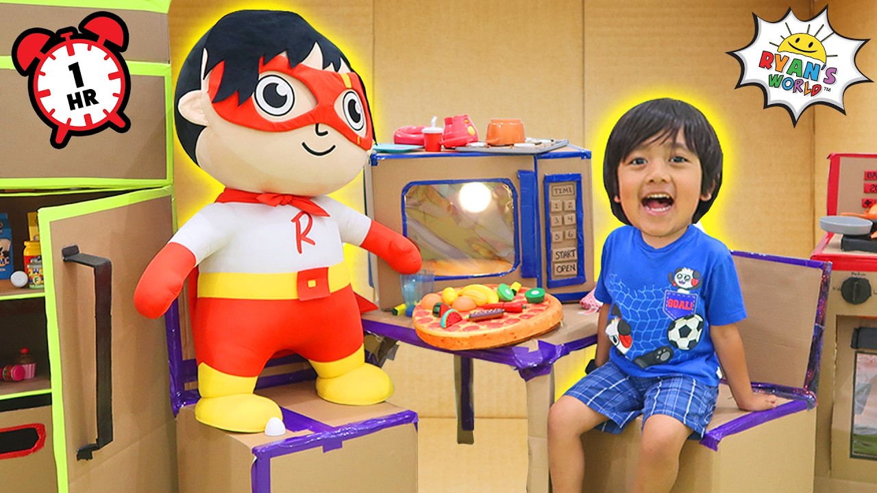 BOXFORT Adventures and OBBYS with Ryan and Friends!