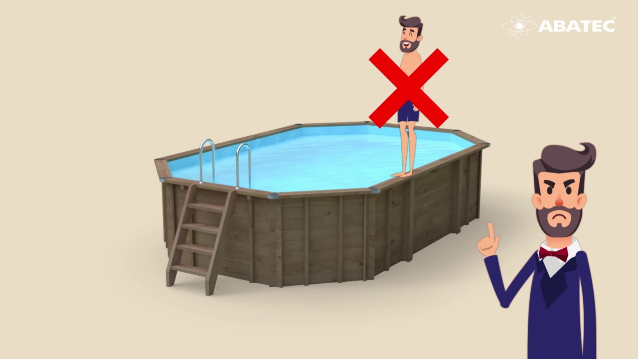 How to install a wooden pool ? Episode 3 - Usage