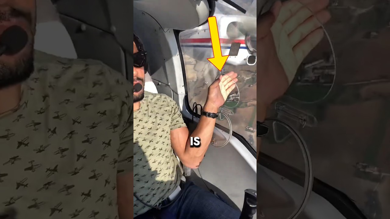 The Reason Pilots Stick Their Hand Out the Window