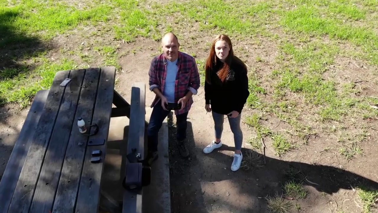 Laura and Dad - Cowwarr April 2019
