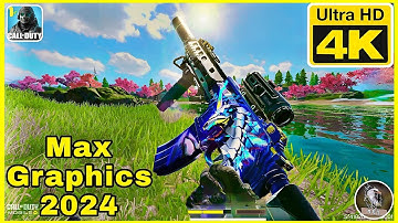 Call of Duty Mobile | Ultra Max Graphics | Very High Graphics 4K Video Gameplay 2024