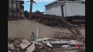 Snow Causes Winston-Salem Building To Collapse