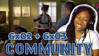 Community 6X02 & 6X03 First Time Watching Reaction