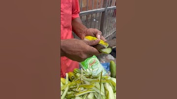 Most Amazing Cucumber Cutting Skills of Bangladesh #shorts