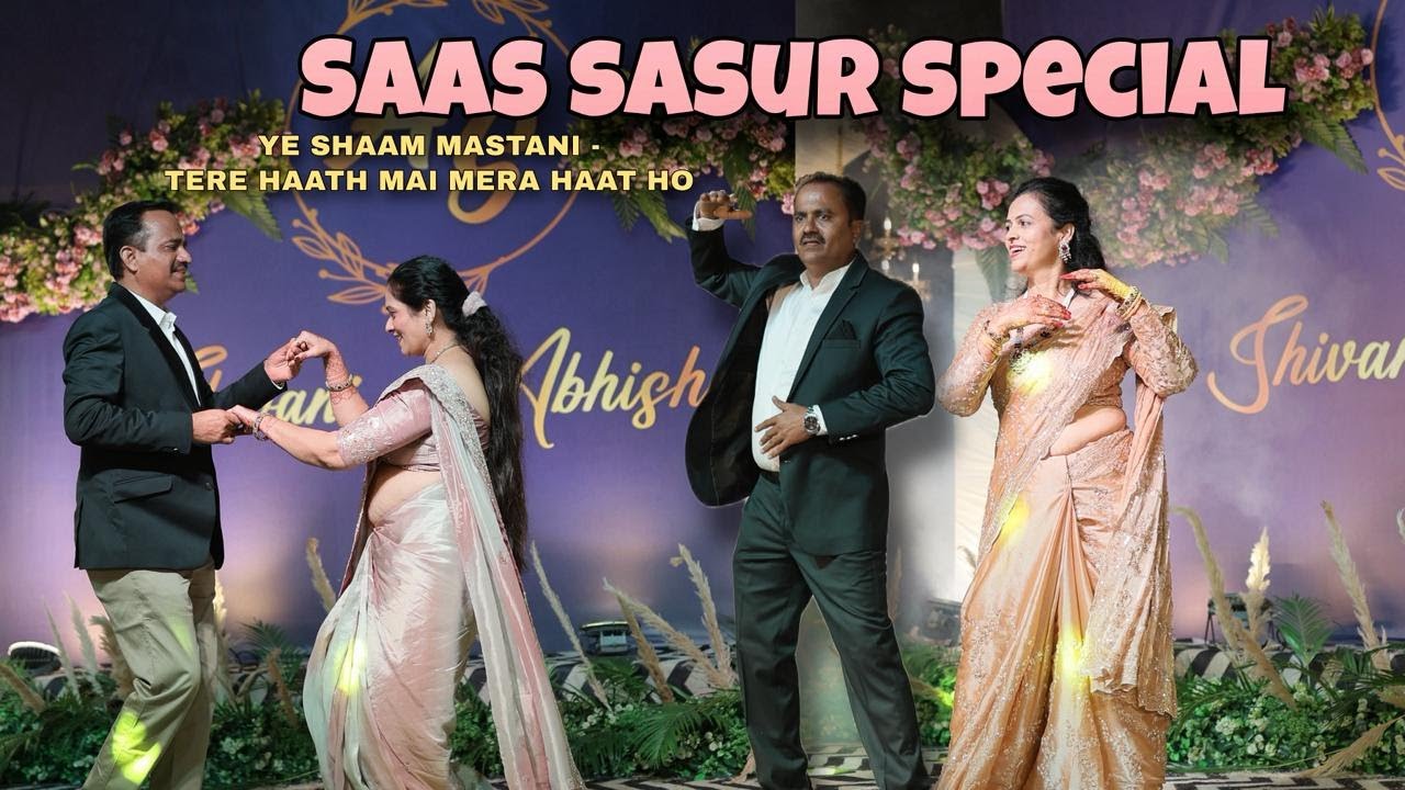 MUMMUY PAPA COUPLE DANCE FOR SANGEET | YE SHAAM MASTANI DANCE | MERE HAATH ME TERA HAATH HO