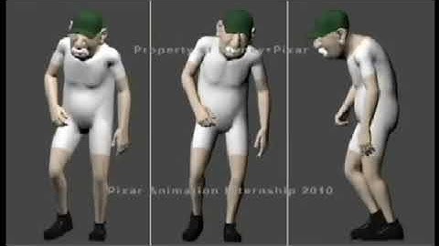 |TOY STORY| Janitor Tony Test Animation with Sound Part 1