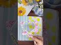Day 13 of 50 | Making a Floral Collage with Painted Sheets &amp; Ribbon #day13 #artistsoninstagram