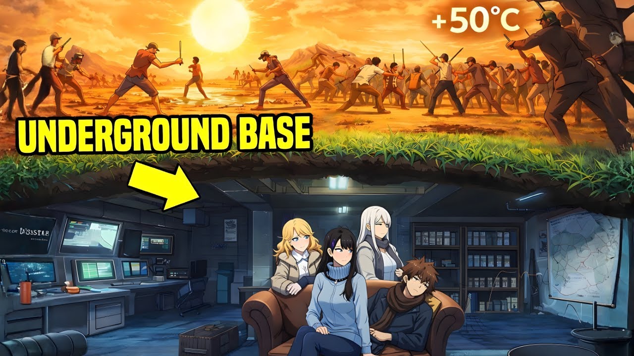 (NEW) Heatwave Apocalypse He Built a Fortress and Became a God - Manhwa Recap