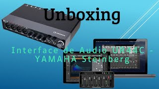UNBOXING E TESTE -Interface de Áudio UR44C - YAMAHA Steinberg
