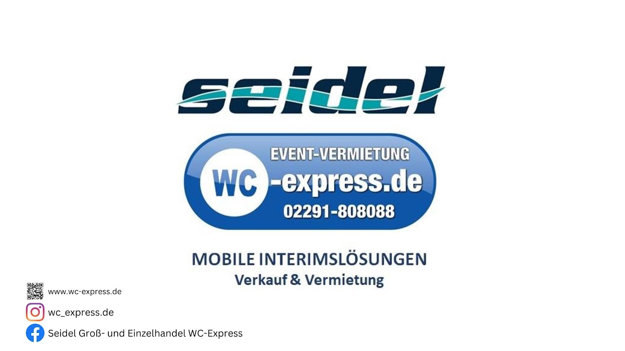 WC EXPRESS Interimslösungen Mietpark - interim solutions rental park Toilettenwagen | Toilettrailer