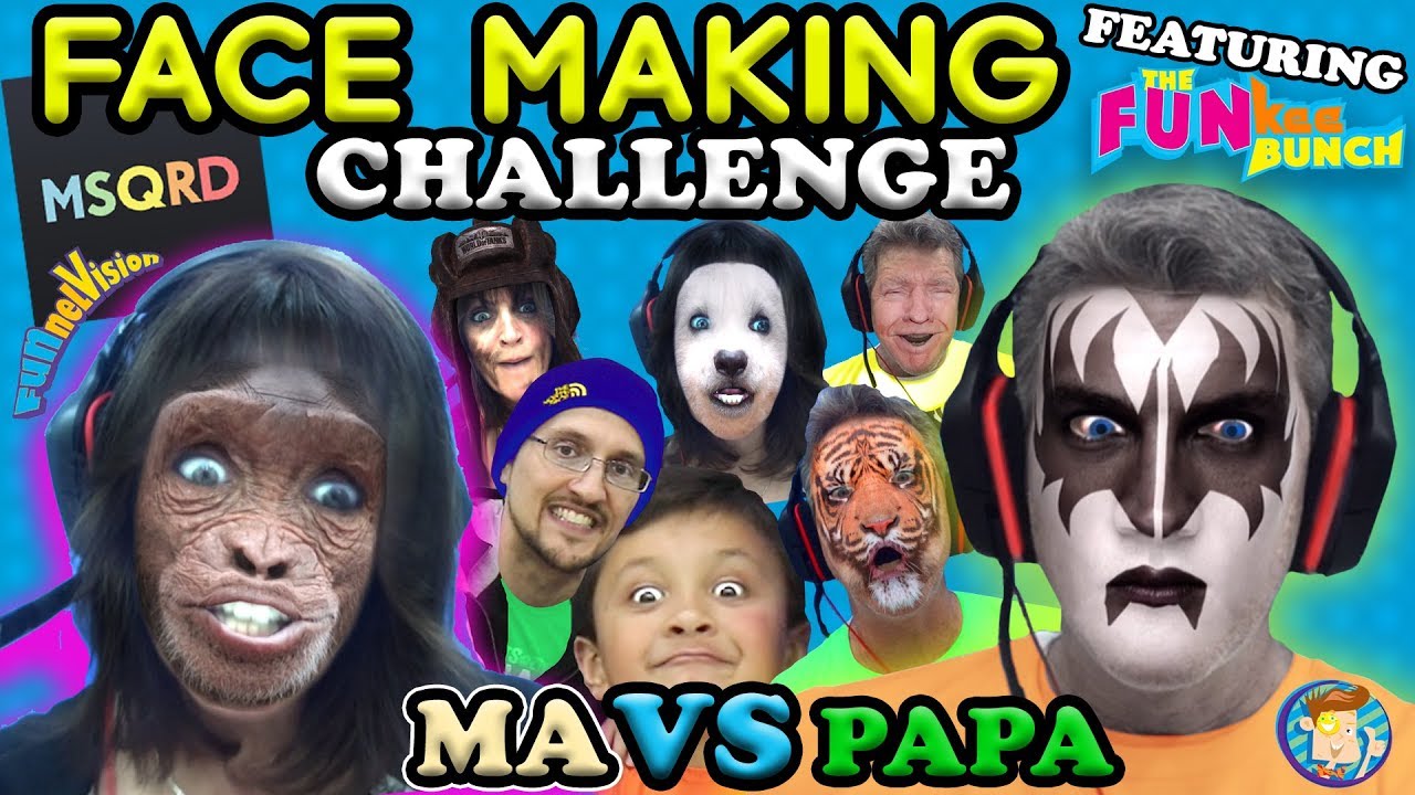 MSQRD Face Making Challenge W FUNkee Bunch Funny Face Swap App Game W msqrd-face-making-challenge-w-funkee-bunch-funny-face-swap-app-game-w