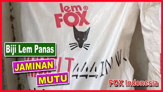 Biji Lem Panas LEM FOX Jilid Buku Hotmelt Binding Adhesive 25KG 1 zak Putih Original screenshot 5