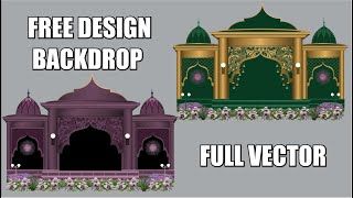 DESIGN BACKDROP ISLAMIC - FREE FILE screenshot 5