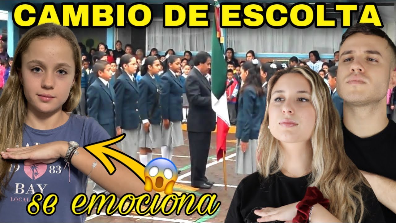 MI SOBRINA ESPAÑOLA REACCIONA a CAMBIO DE ESCOLTA de SECUNDARIA por PRIMERA VEZ *España lo envidia*
