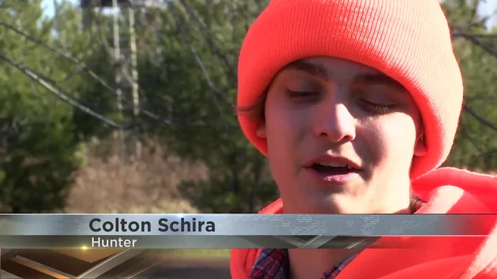 The Schira family puts on their blaze orange as th...