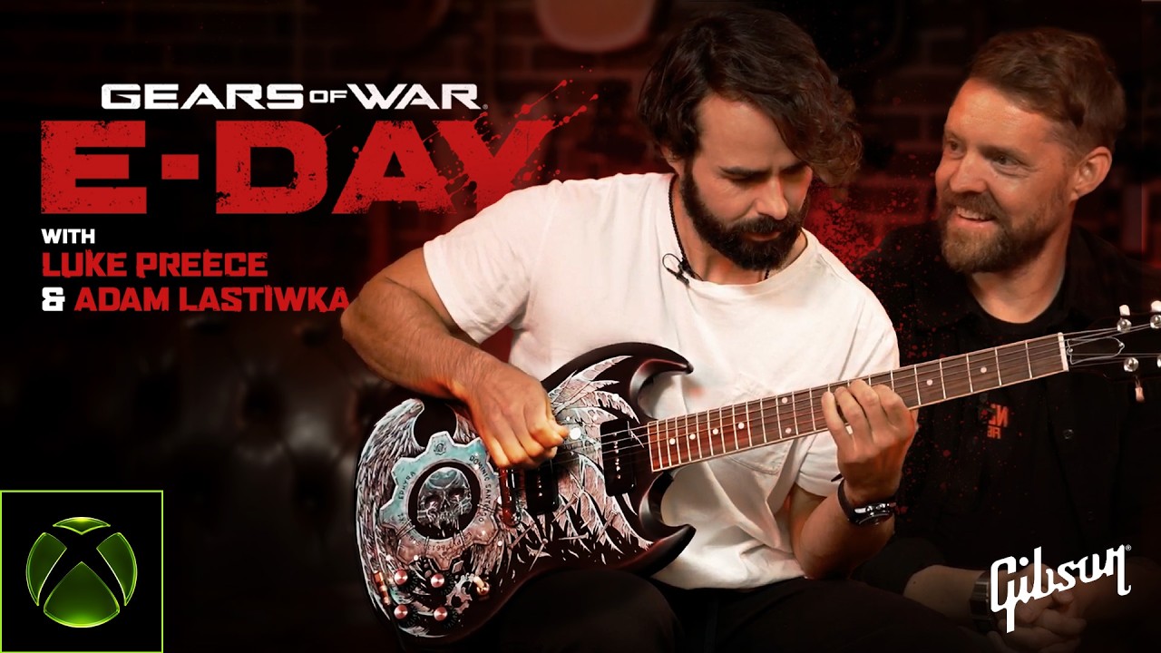 Gears of War: E-Day + Gibson Guitars Interview with Luke Preece and Adam Lastiwka