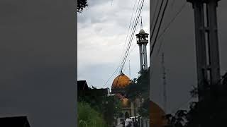 cara pemasangan kubah masjid #shorts