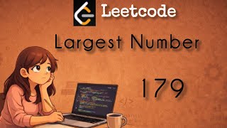 Leetcode 179. Largest Number | java | hindi | Let's Learn Together 