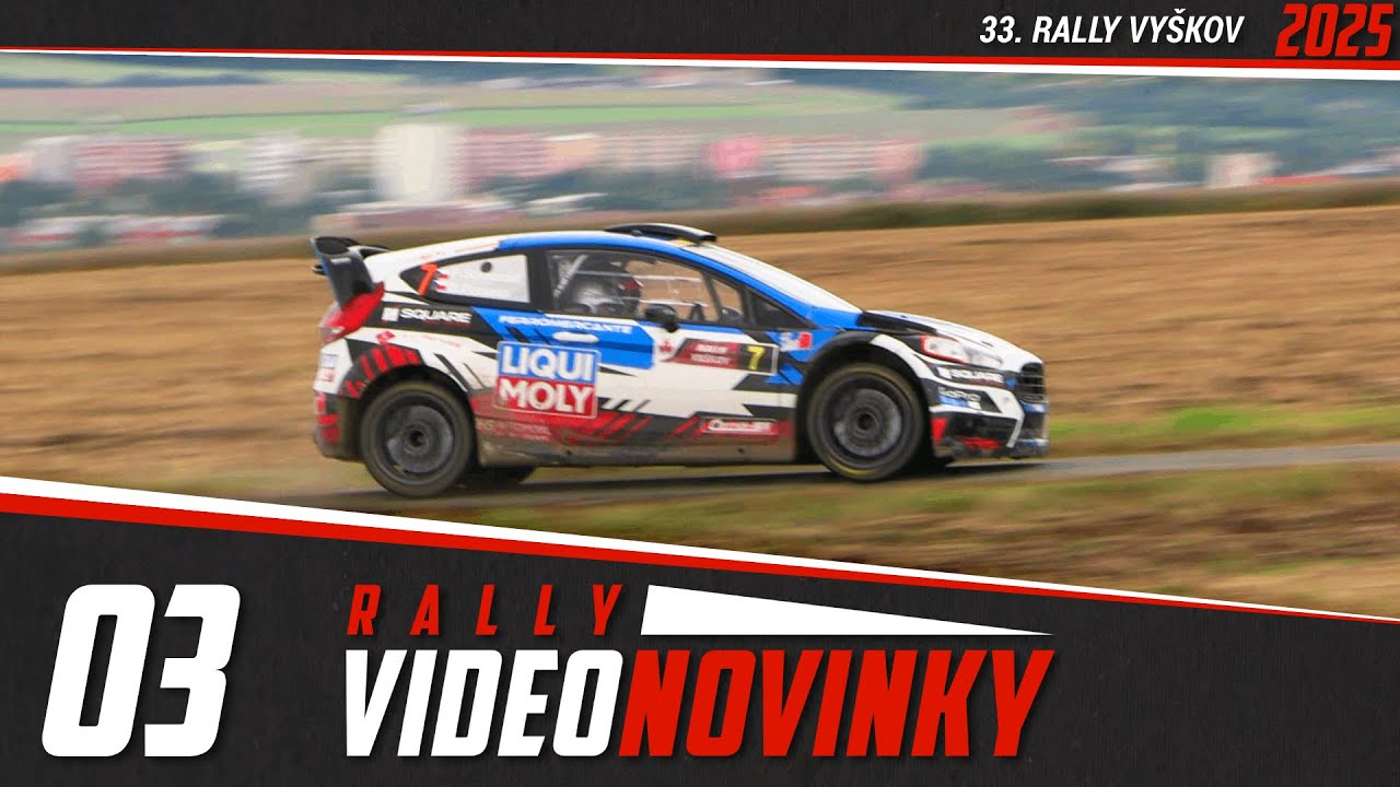 33. Rally Vyškov 2025 - 🎥⁣ VIDEONOVINKY 03 - průjezdy a rozhovory v cíli