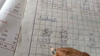 subtraction of lengths