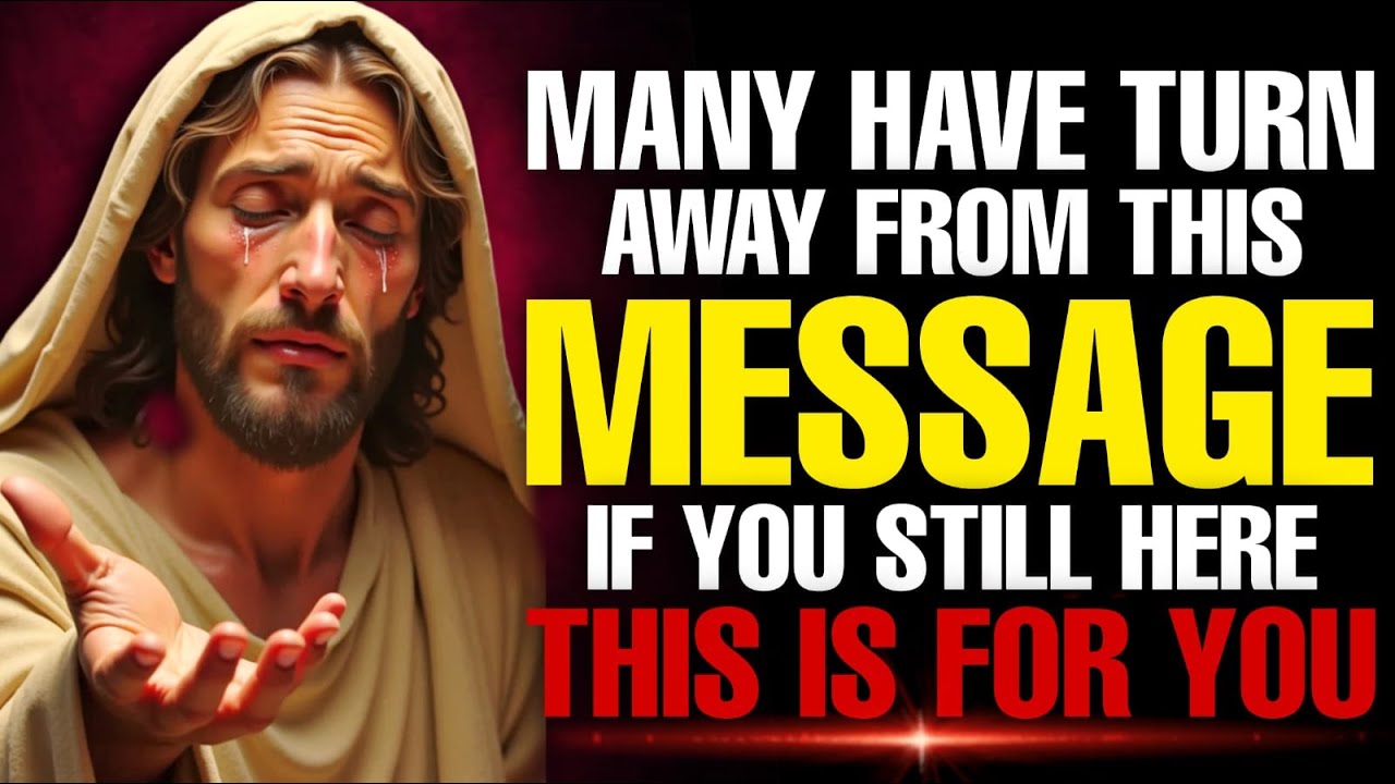 ✝️God Says: “Jesus Has a Message JUST for You”😭🙏 | God's message today | Jesus Affirmation For You