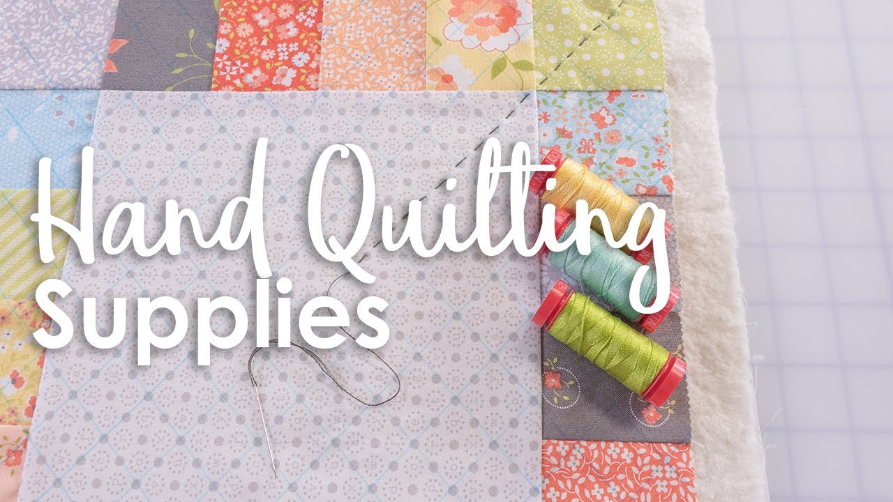 Big Stitch Quilting Hand Quilting Supplies for Beginners with Corey