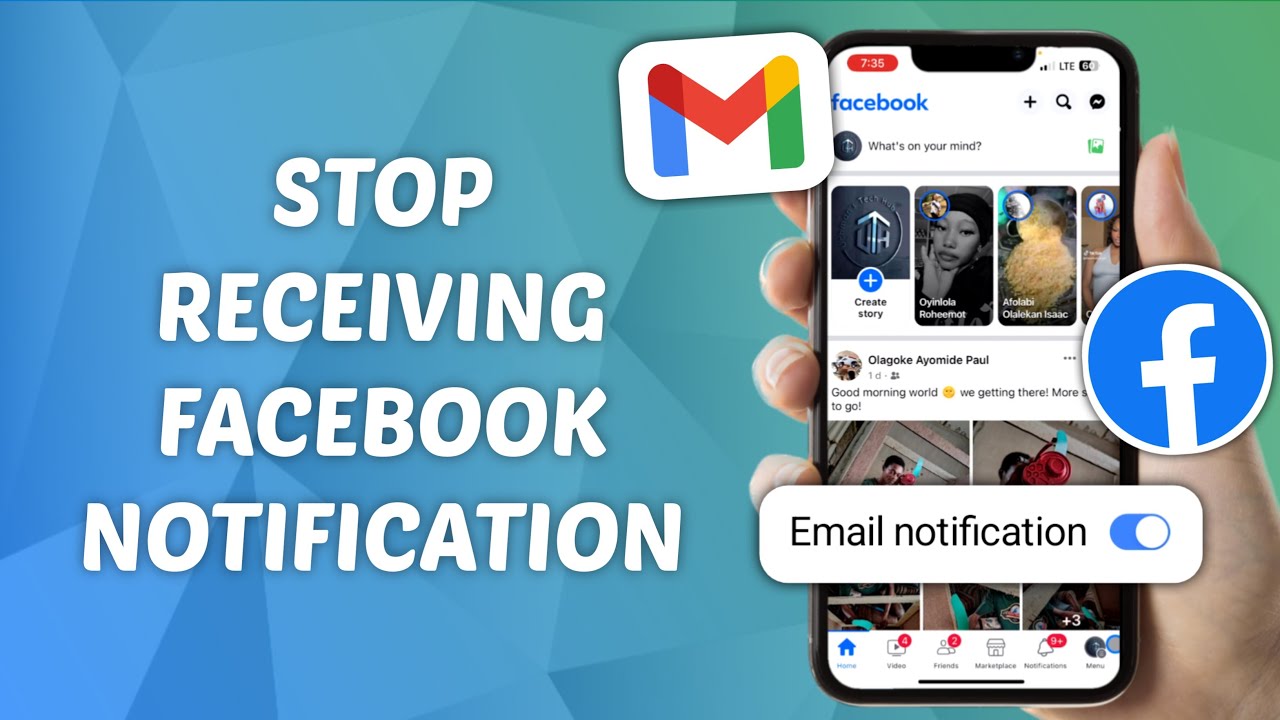 How to Stop Receiving Facebook Notifications in Gmail - Quick and Easy ...
