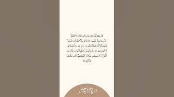 إستمع وإقرأ سورة هود الآيات ١١٢ الى ١١٤ الشيخ صلاح البدير
