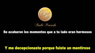 Paola Preciado - Me Decepcionaste - Karaoke