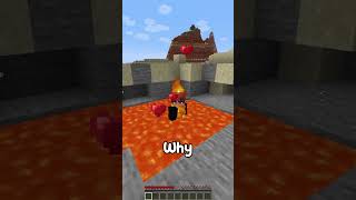 Minecraft, But If I Die… I WIN… #shorts